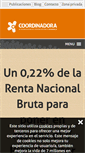 Mobile Screenshot of coordinadoraongd.org