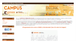 Desktop Screenshot of campus.coordinadoraongd.org