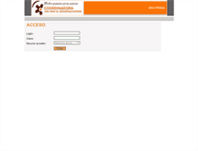 Tablet Screenshot of privada.coordinadoraongd.org